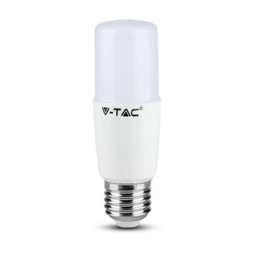 V-TAC LED izzó  E27 T37 7.5W 230° 6500K STIK, henger (Samsung Chip) - 21146