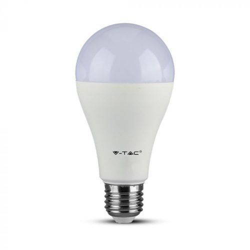 V-TAC LED izzó  E27 A65 15W 200° 3000K gömb - 214453