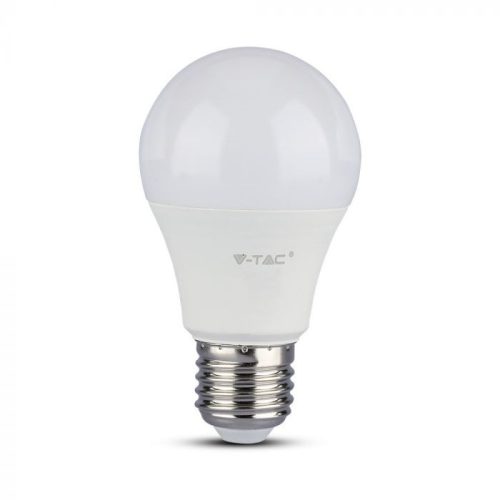 V-TAC LED izzó  E27 A60 10,5W 200° 4000K gömb - 217349