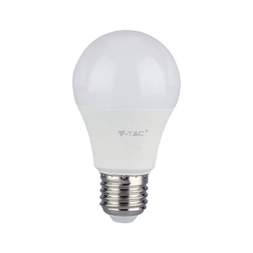 V-TAC LED izzó  csomag (3 db) E27 A60 10.5W 200° 3000K gömb - 217352