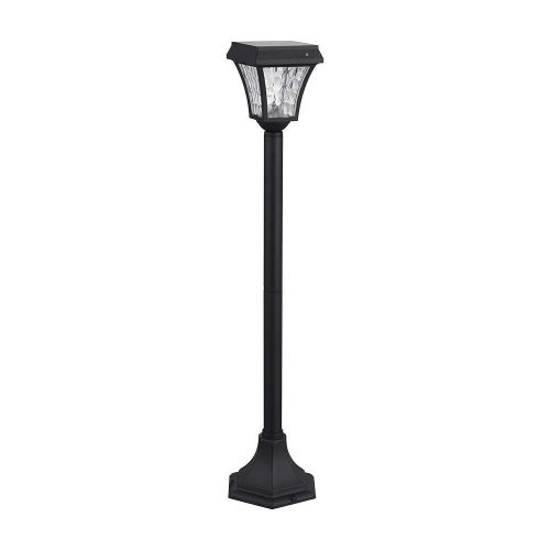 V-TAC LED Napelemes (Solar) álló lámpa 2W - CCT - fekete - 2891