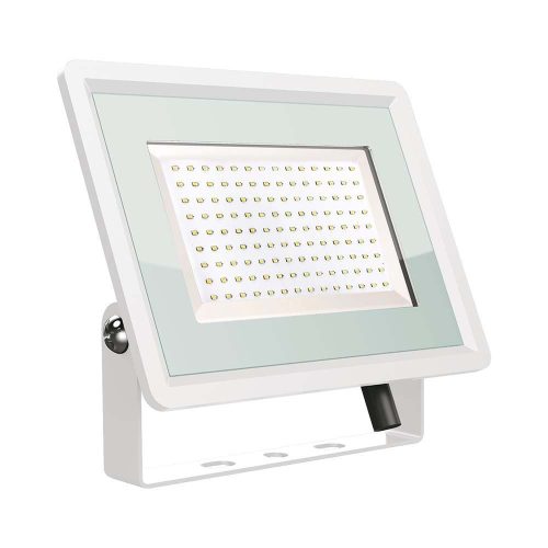 V-TAC 100W LED reflektor 100° 3000K fehér házas E széria - 6724