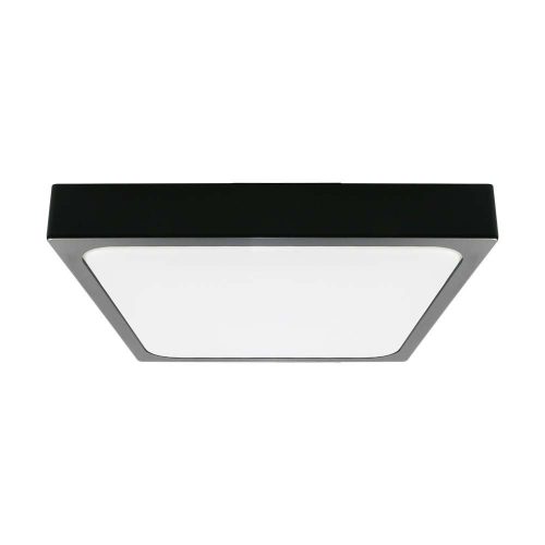 V-TAC LED mennyezeti lámpatest, fekete 30W 4000K IP44 - 7649