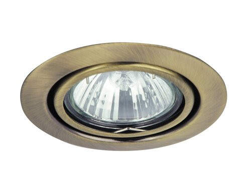 Rábalux Spot relight Ráépíthető és Beépíthető lámpa Ø86mm GU5.3 12V 1x MAX 50W IP20 bronz RAB1095