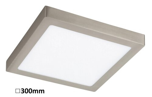 Rábalux Lois Ráépíthető és Beépíthető lámpa LED 300x300mm 24W 3000K IP20 szatin króm RAB2669