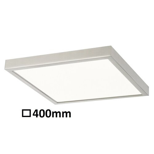 Rábalux Lois Ráépíthető és Beépíthető lámpa LED 400x400mm 36W 3000K IP20 szatin króm RAB2670