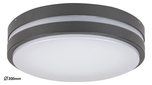 Rábalux Hamburg Kültéri fali lámpa LED 10W 4000K IP44 antracit RAB8847